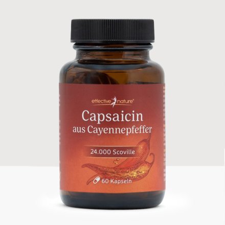 Capsaicin aus Cayenne Pfeffer