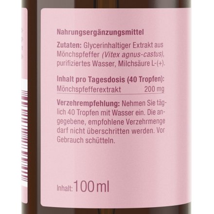 Mönchspfeffer Extrakt Tropfen - 100ml