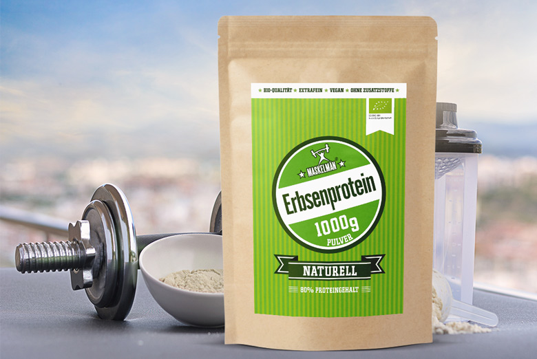 Erbsenprotein für Sportler