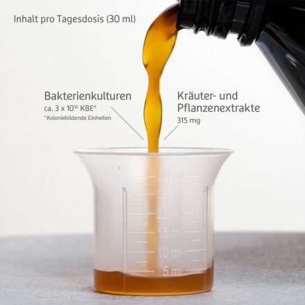 Darmfloraaufbau light – Ein-Monats-Kur