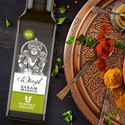 Garam Masala Würzöl mit 8 Gewürzen
