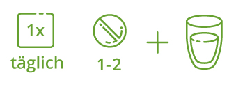 Anwendungsempfehlung Zinktabletten