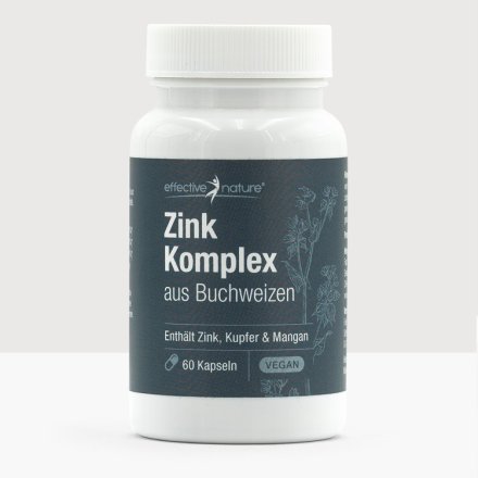 Zink Komplex aus Buchweizen mit Mangan und Kupfer