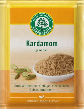 Kardamom, gemahlen