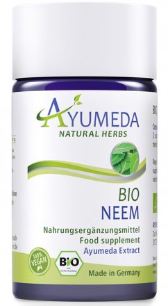 Konzentrierter Bio-Neem-Extrakt in Kapseln