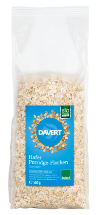 Hafer-Porridge-Flocken aus Bio-Anbau