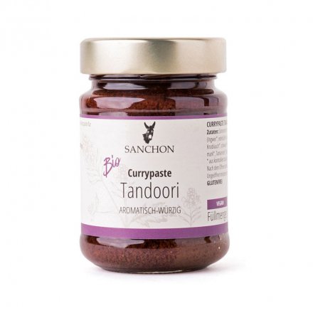 Tandoori Curry Paste - Sanchon - Bio - 190g