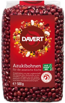 Azukibohnen in Bio-Qualität