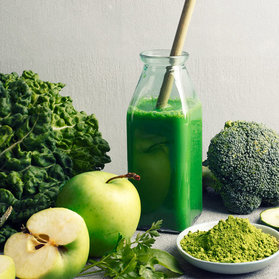 Grünes Gemüse enthält Vitamin K1