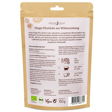 Chaga - der Teepilz in Bio-Qualität