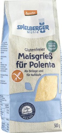 Glutenfreier Polenta Maisgriess - Bio - 500g