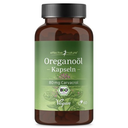 Oregano-Öl Kapseln - Bio - 60 Stk.