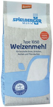 Weizenmehl Type 1050 demeter - Spielberger - Bio - 1000g