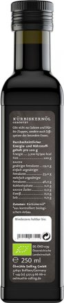 Geröstetes Kürbiskernöl in Bio-Qualität