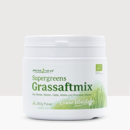 Supergreens barley grass juice mix