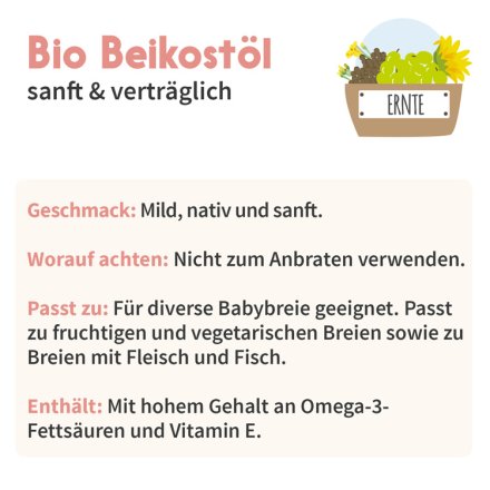 Beikostöl für Kleinkinder - Bio - 250ml