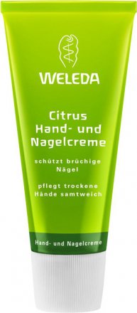 Citrus Hand- und Nagelcreme für trockene Haut