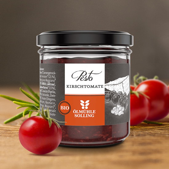 Kirschtomaten Pesto