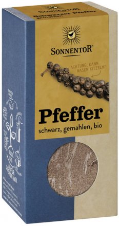 Schwarzer Pfeffer, gemahlen