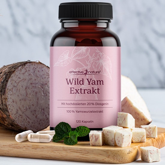 Wild Yam extract with high diosgenin content
