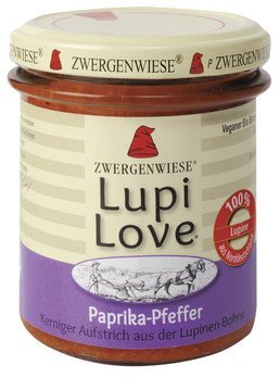 LupiLove Paprika-Pfeffer - veganer Brotaufstrich