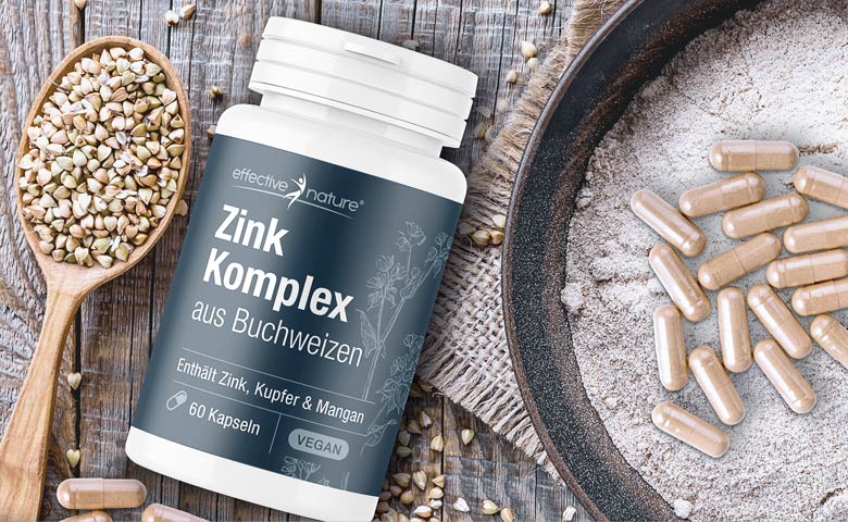 Zink Komplex aus Buchweizen Zink Komplex aus Buchweizen