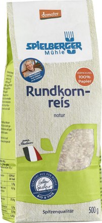 Naturreis Rundkorn - Bio - 500g