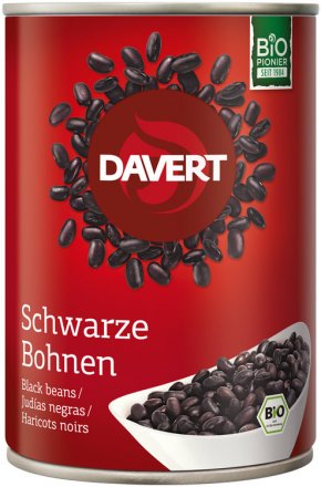 Schwarze Bohnen in Bio-Qualität