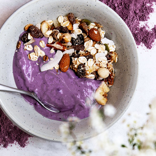 Close-up muesli