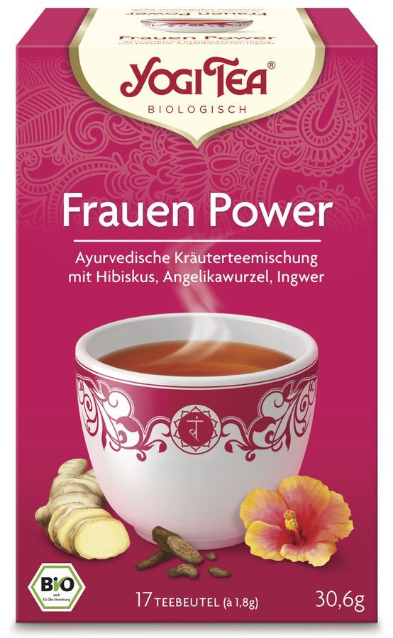 Frauen Power Tee mit Ingwer
