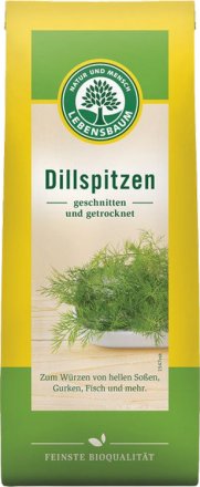 Dillspitzen, geschnitten