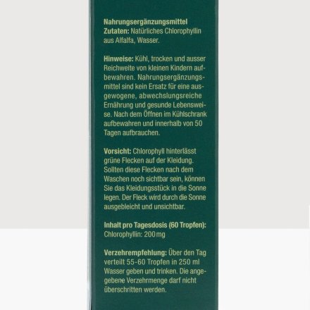 Chlorophyll Drops