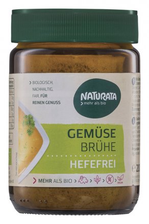 Gemüsebrühe hefefrei - Bio - Naturata - 200g