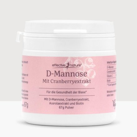D-Mannose Cranberry Pulver - 67g