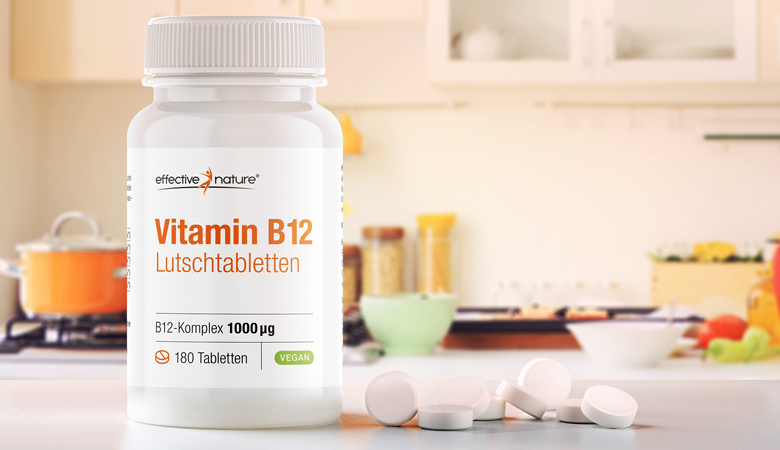 Vitamin-B12-Lutschtabletten Moodbild