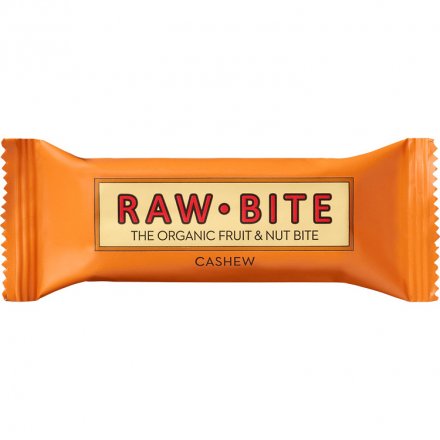 Rawbite Cashew - Herzhafter Bio-Fruchtriegel