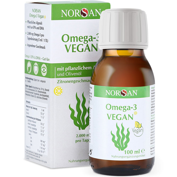 Omega 3 Vegan Dha Und Epa Extrahiert Aus Algen Mit Vitamin D3