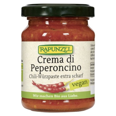 Crema di Peperoncino, Chili-Würzpaste extra scharf - Bio - 120g