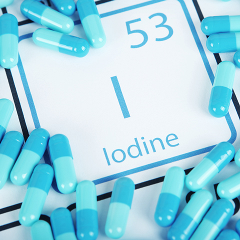 Iodine period number