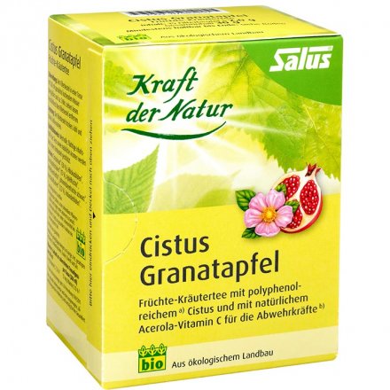 Kräutertee mit Cistus und Granatapfel