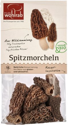 Spitzmorcheln - Bio - 15g