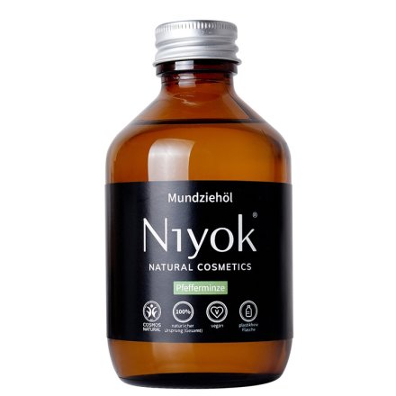 Mundziehöl Pfefferminze - Niyok - 200ml