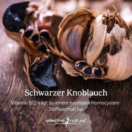 Schwarzer Knoblauch Extrakt Kapseln - 120 Stk. - 60g