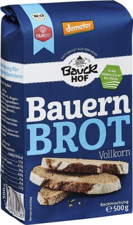 Bauernbrot Vollkorn - Bio - Bauck Hof - 500g