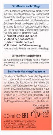 Granatapfel Nachtcreme - Weleda