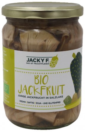 Jackfruit Fruchtfleisch im Glas - Bio - 500g - Jacky F.