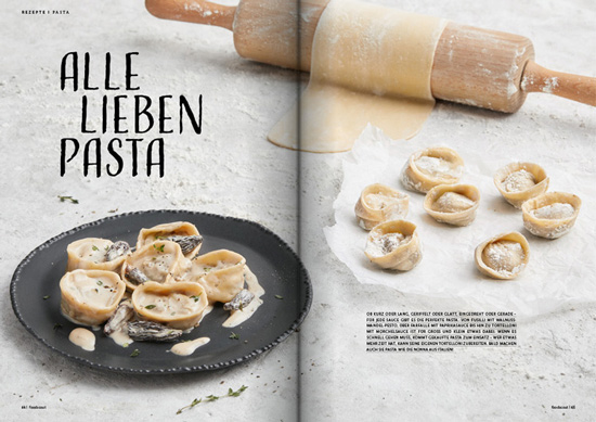 Doppelseite aus Foodscout 13 