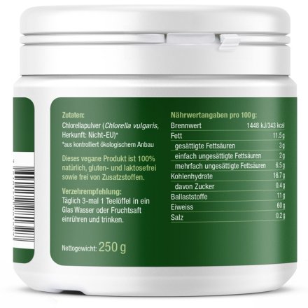 Chlorella Pulver Bio