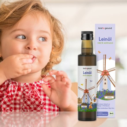 Leinöl für Kinder - Bio - 250ml