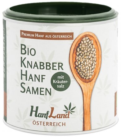 Salziger Knabberhanf